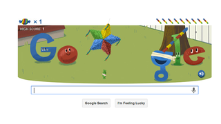 Google's Piñata-Bashing Birthday Doodle: A Perfect Friday Time-Waster